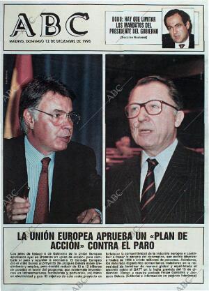 ABC MADRID 12-12-1993 página 1