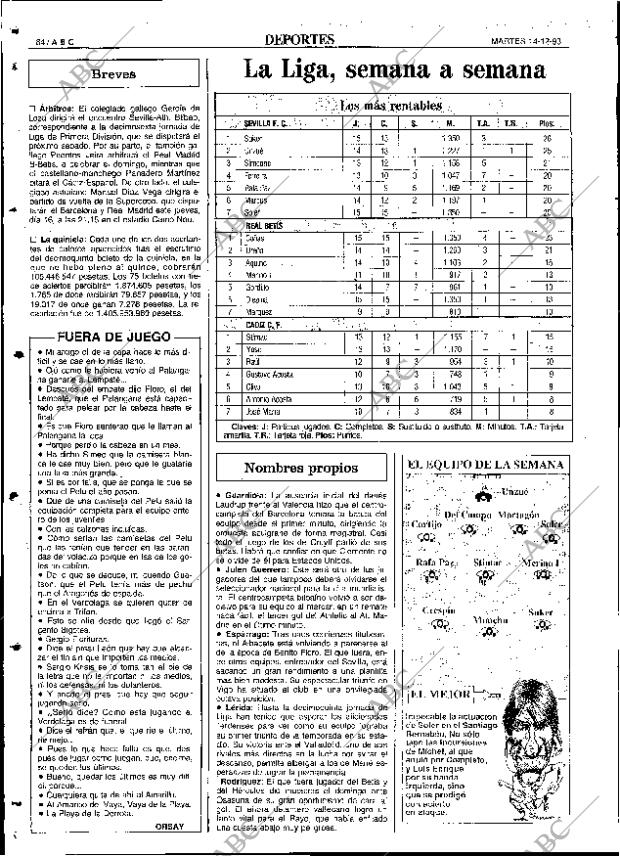 ABC SEVILLA 14-12-1993 página 84