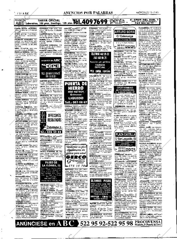 ABC MADRID 15-12-1993 página 110