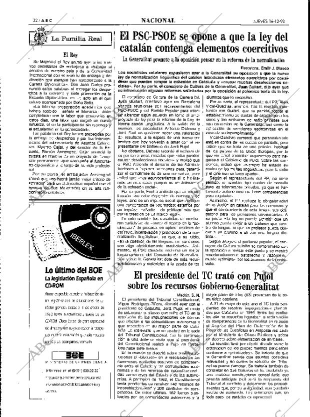 ABC MADRID 16-12-1993 página 32