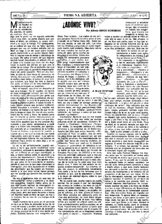 ABC MADRID 16-12-1993 página 38