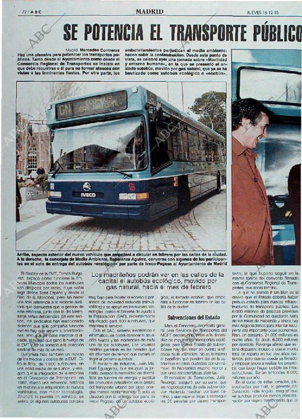 ABC MADRID 16-12-1993 página 72