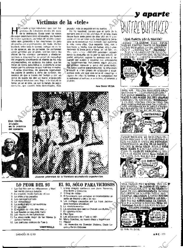ABC MADRID 18-12-1993 página 121