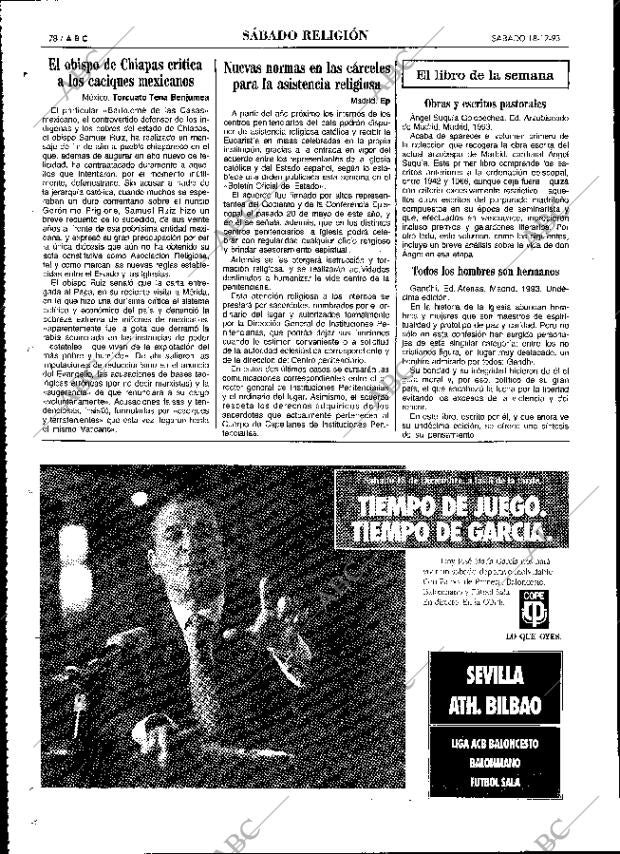 ABC MADRID 18-12-1993 página 78