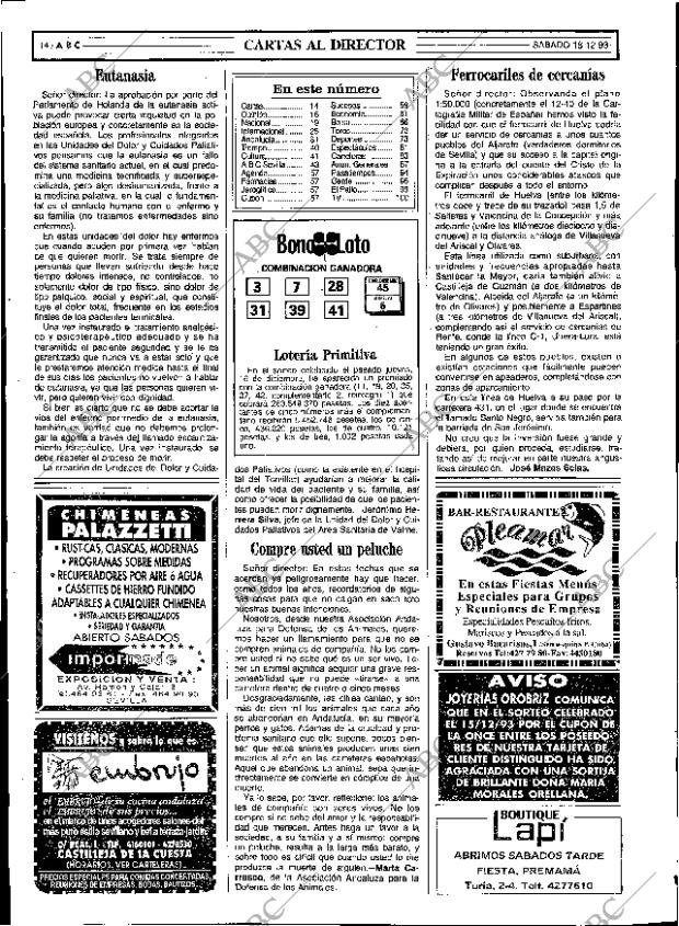 ABC SEVILLA 18-12-1993 página 14