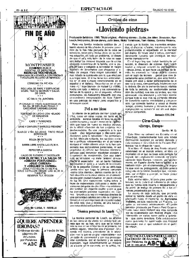 ABC SEVILLA 18-12-1993 página 82