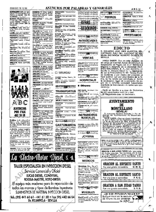 ABC SEVILLA 18-12-1993 página 91