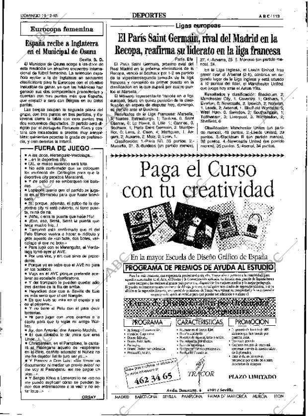ABC SEVILLA 19-12-1993 página 113