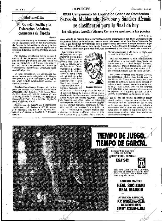 ABC SEVILLA 19-12-1993 página 114