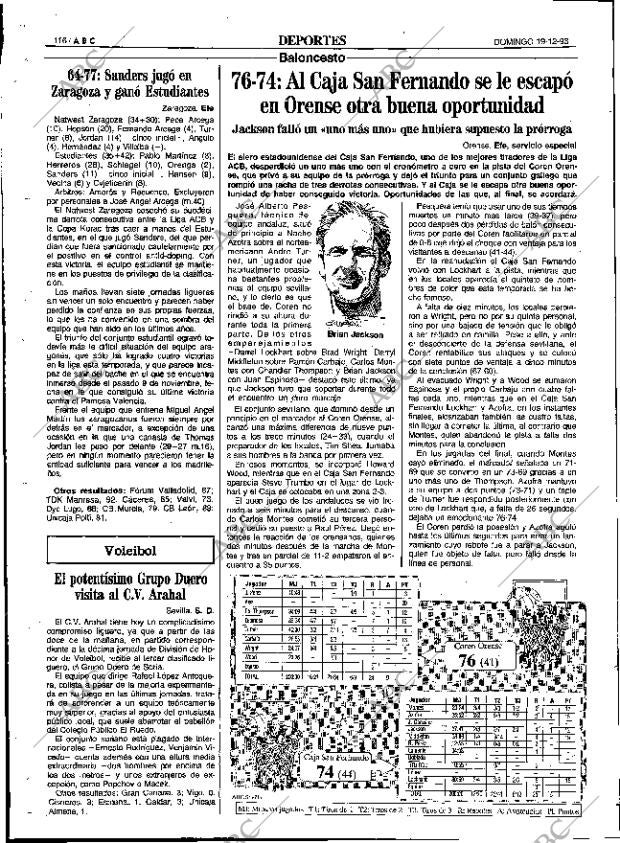 ABC SEVILLA 19-12-1993 página 116