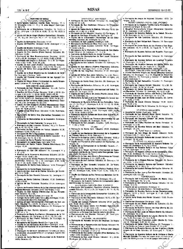 ABC SEVILLA 19-12-1993 página 128
