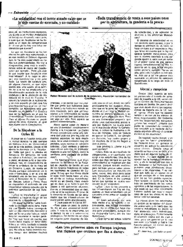ABC SEVILLA 19-12-1993 página 20