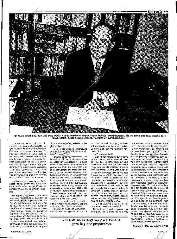 ABC SEVILLA 19-12-1993 página 21