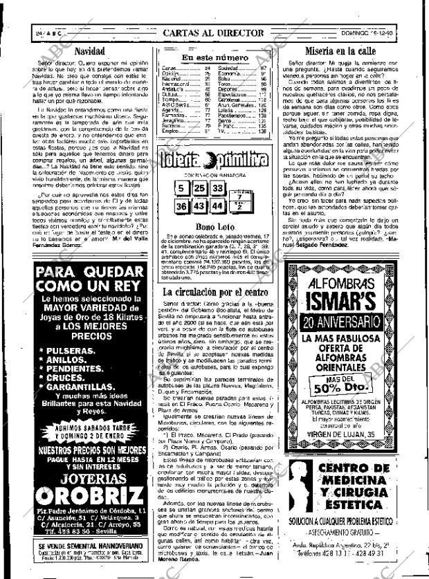ABC SEVILLA 19-12-1993 página 24