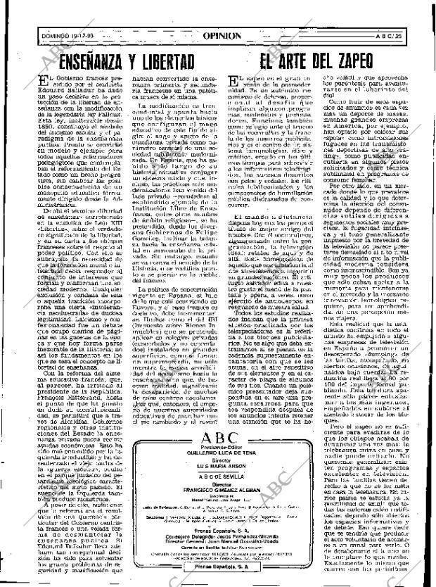 ABC SEVILLA 19-12-1993 página 25