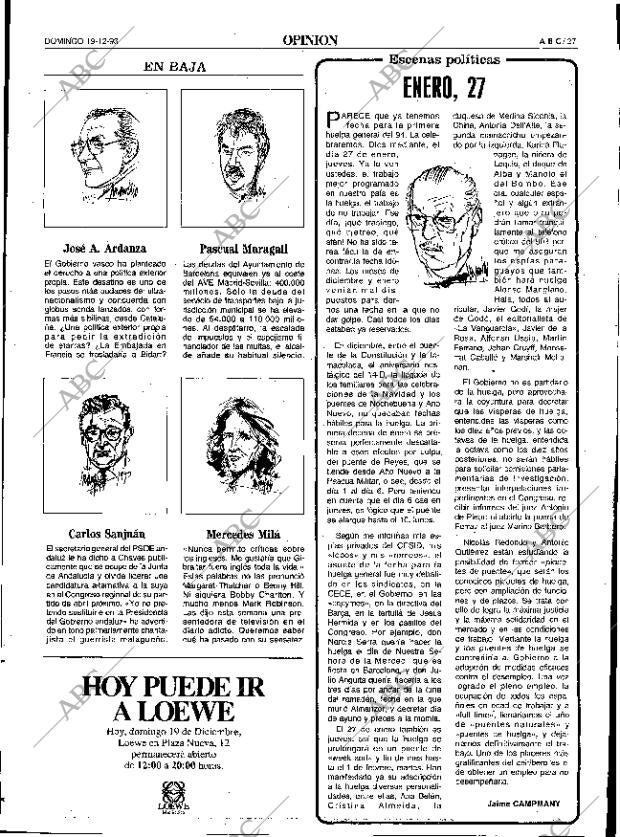 ABC SEVILLA 19-12-1993 página 27
