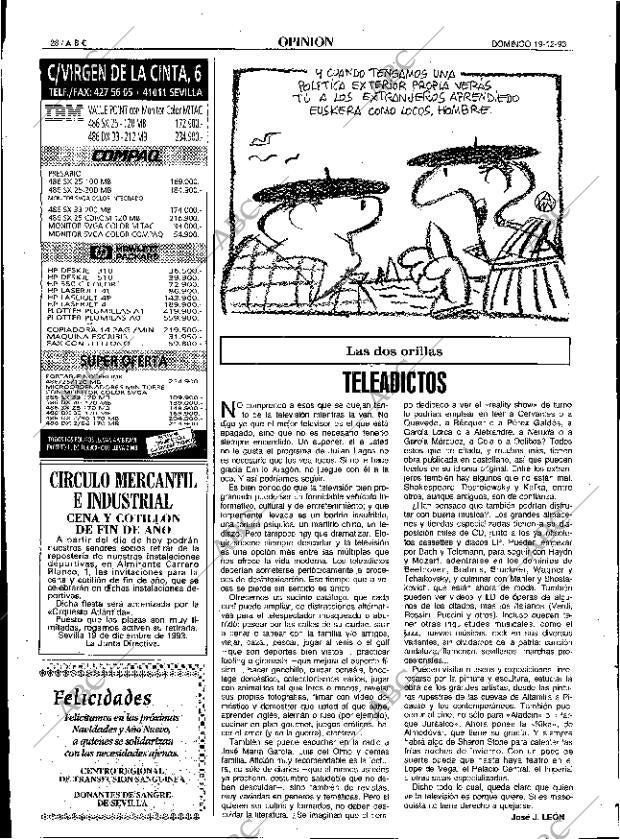 ABC SEVILLA 19-12-1993 página 28