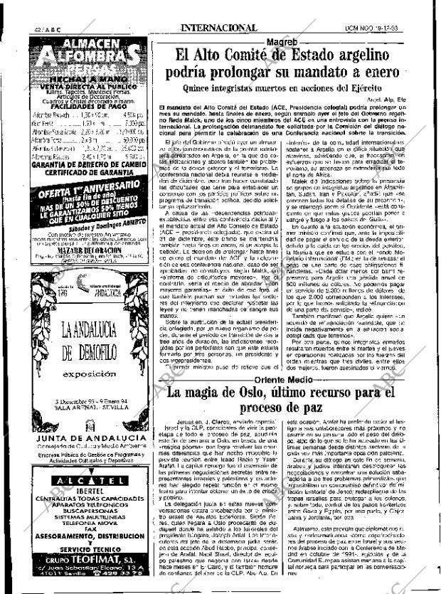 ABC SEVILLA 19-12-1993 página 42
