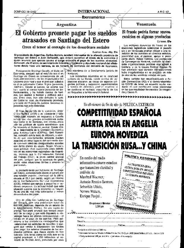 ABC SEVILLA 19-12-1993 página 43