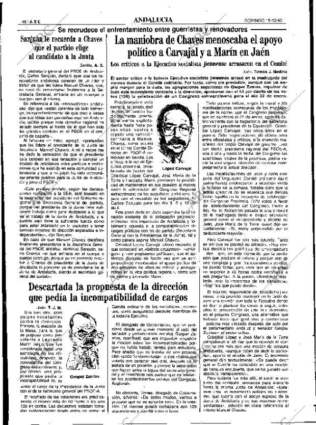 ABC SEVILLA 19-12-1993 página 46