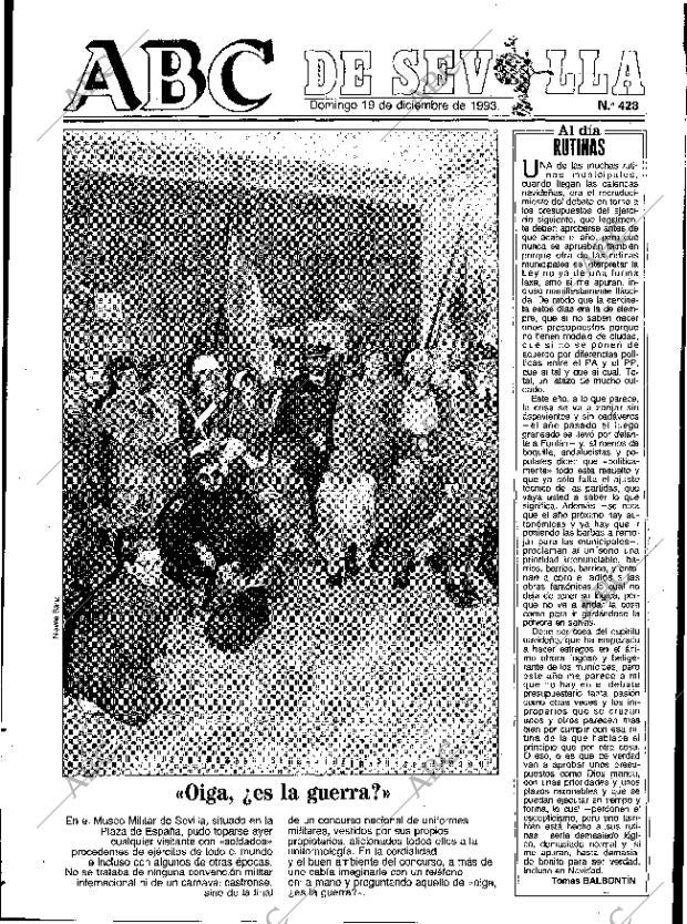 ABC SEVILLA 19-12-1993 página 61