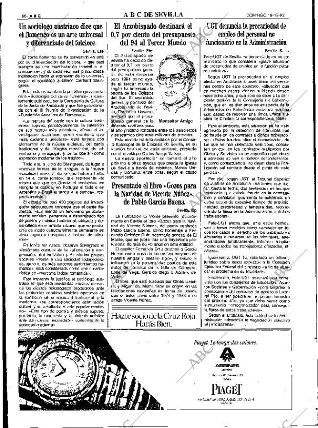 ABC SEVILLA 19-12-1993 página 66