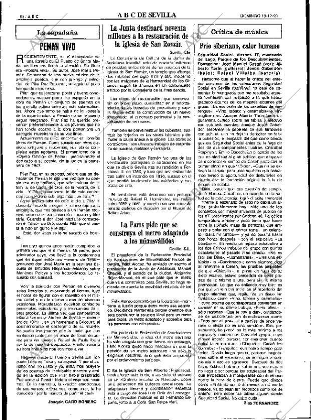 ABC SEVILLA 19-12-1993 página 68