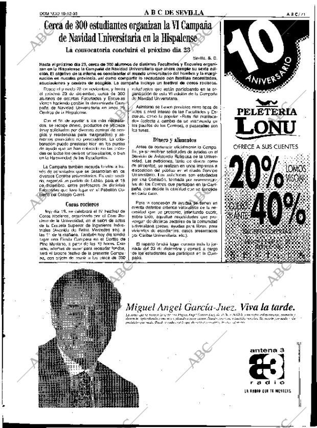 ABC SEVILLA 19-12-1993 página 71
