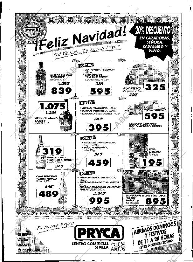 ABC SEVILLA 19-12-1993 página 8