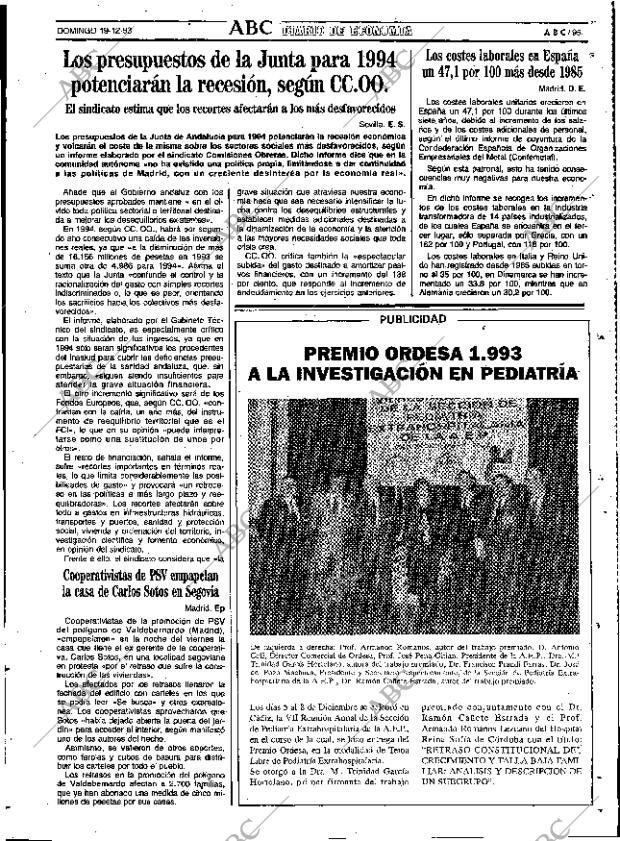 ABC SEVILLA 19-12-1993 página 95