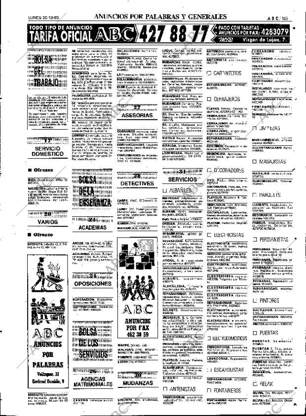 ABC SEVILLA 20-12-1993 página 105
