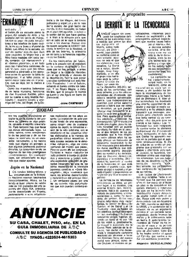 ABC SEVILLA 20-12-1993 página 17