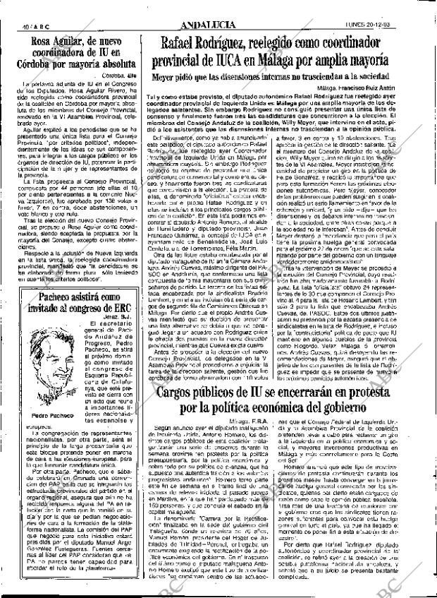 ABC SEVILLA 20-12-1993 página 40