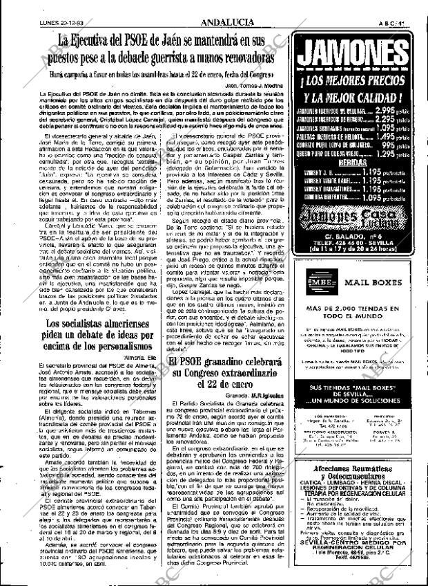 ABC SEVILLA 20-12-1993 página 41