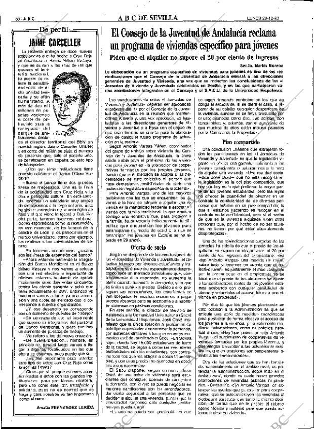 ABC SEVILLA 20-12-1993 página 58