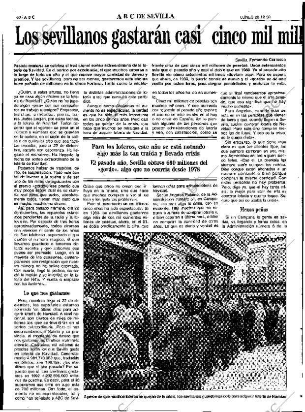 ABC SEVILLA 20-12-1993 página 60
