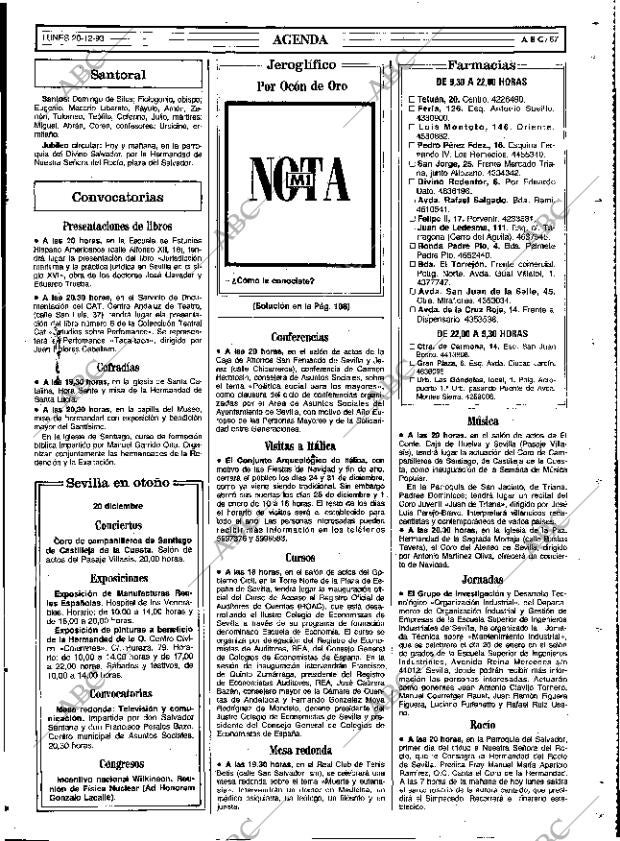 ABC SEVILLA 20-12-1993 página 67