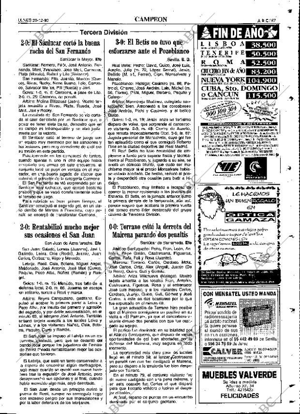 ABC SEVILLA 20-12-1993 página 87