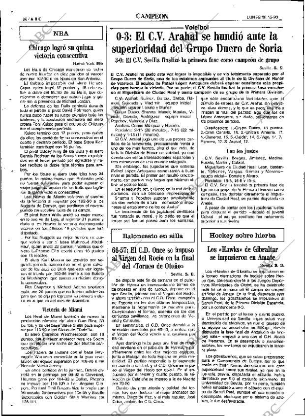 ABC SEVILLA 20-12-1993 página 96
