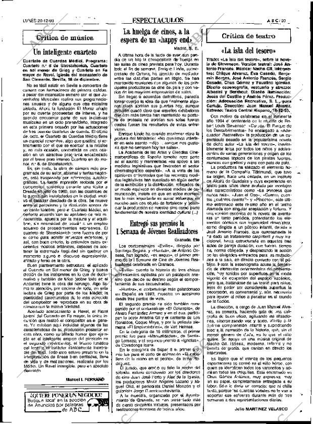 ABC SEVILLA 20-12-1993 página 99