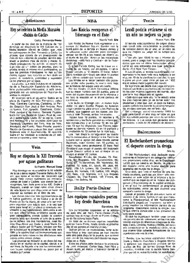 ABC SEVILLA 26-12-1993 página 98