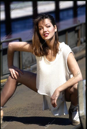 Retrato de la modelo Paz Gómez