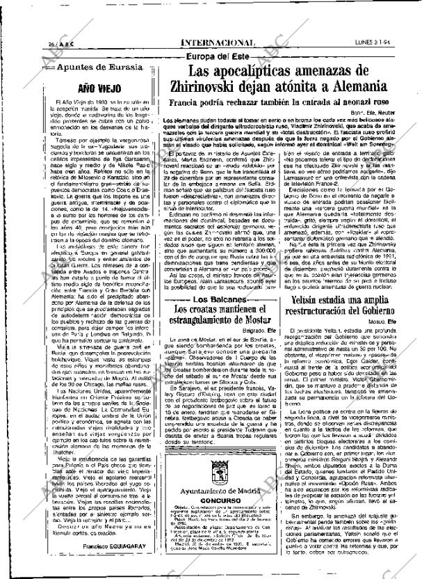 ABC MADRID 03-01-1994 página 26