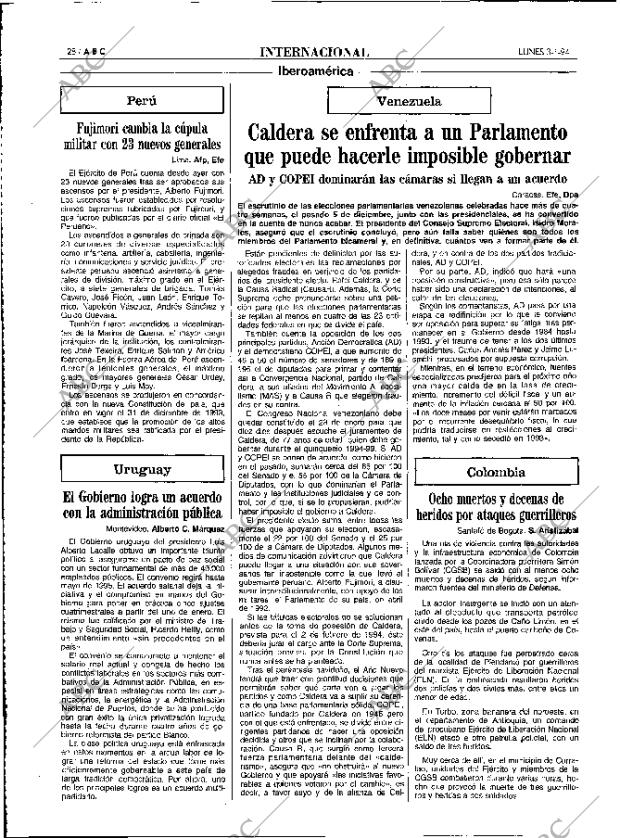 ABC MADRID 03-01-1994 página 28