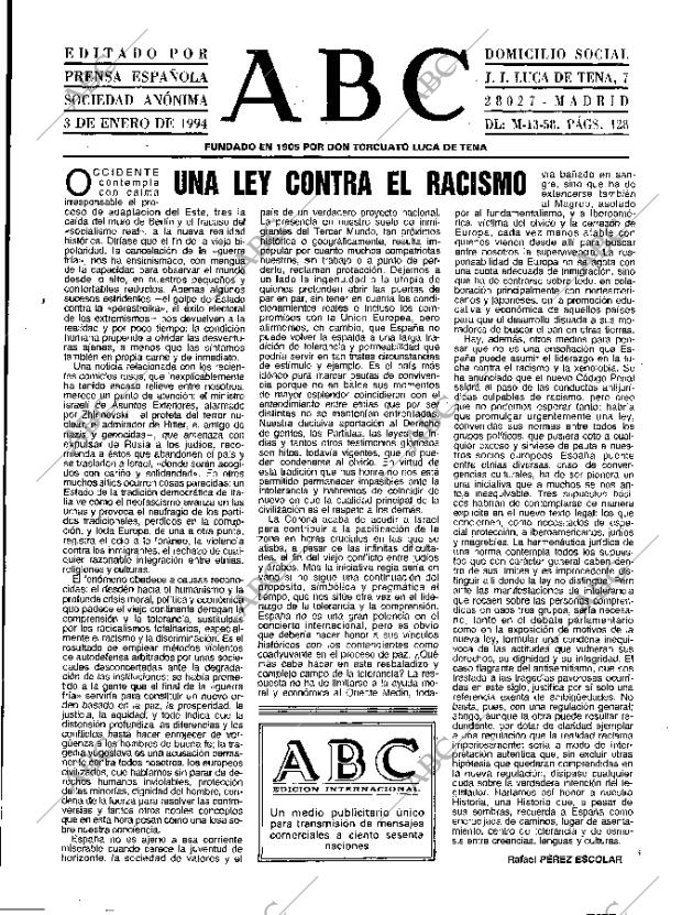 ABC MADRID 03-01-1994 página 3