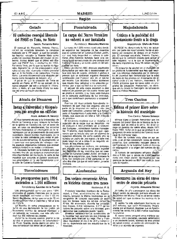 ABC MADRID 03-01-1994 página 62