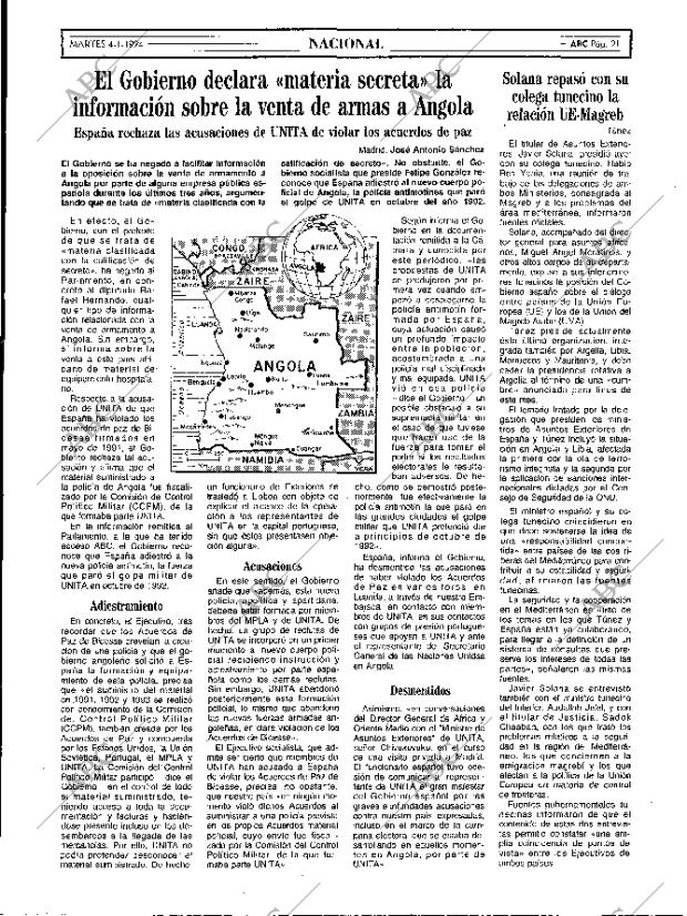 ABC MADRID 04-01-1994 página 21
