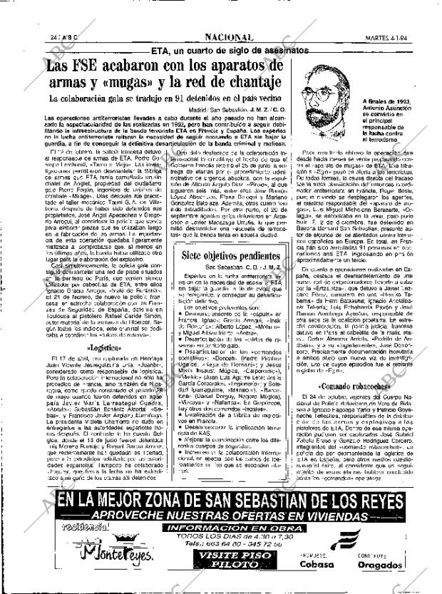 ABC MADRID 04-01-1994 página 24