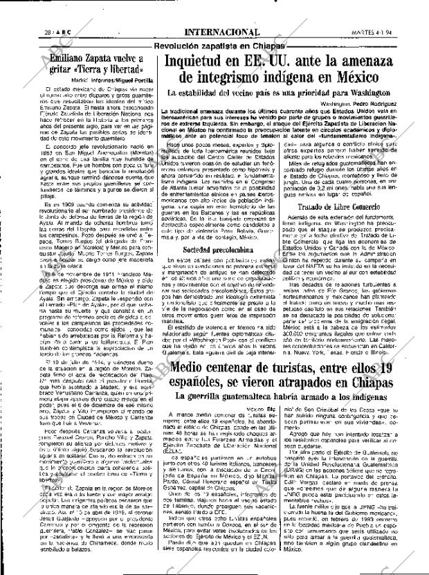 ABC MADRID 04-01-1994 página 28