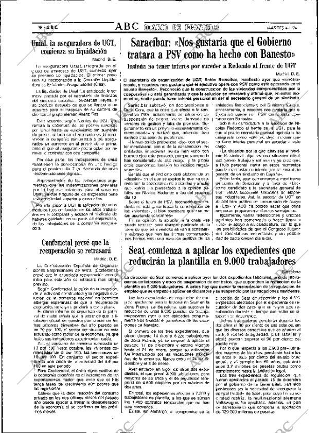 ABC MADRID 04-01-1994 página 38